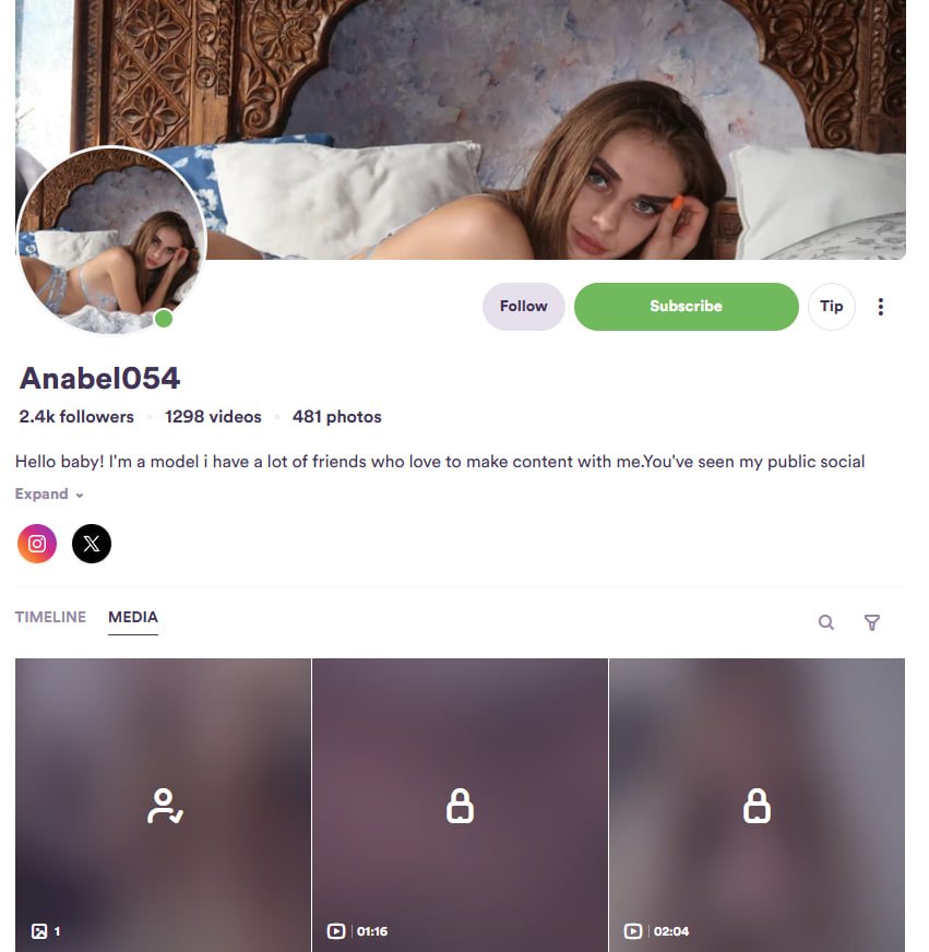 Premium content teaser – Fancentro Anabel054, only for subscribers